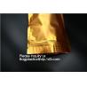 Buy cheap aluminum foil vacuum metalized bag/nylon retort pouch for frozen food with tear notch aluminium foil vacuum bag bagease from wholesalers