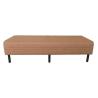 Buy cheap Genuine Leather Ottoman Footstool Vintage Checked Leather Bench from wholesalers