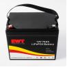 Buy cheap Charged 12V Lithium Iron Phosphate Battery LFR 75AH Electric Motorcycle Battery Pack from wholesalers