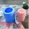 Buy cheap Food Grade Flower Silicone Candle Mold Cylinder Eco Friendly 3D from wholesalers