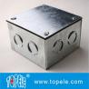 Buy cheap Steel Electrical Conduit Square Junction Box,Metal Enclosure Outdoor box Electrical Boxes And Covers from wholesalers