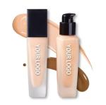 Women's Full Coverage Natural Mineral Liquid Foundation Wholesale Waterproof