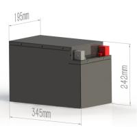 Buy cheap 25.6V 100Ah Motorcycle Battery Fast Charging Electric Two Wheeler And Tricycle product