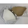 Buy cheap Bleached Paper Cone Style Coffee Filters Wood Pulp from wholesalers