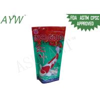 Buy cheap Mylar Foil Pouches For Pet Protein Powder , Plastic Food Packaging Bags For Dog product