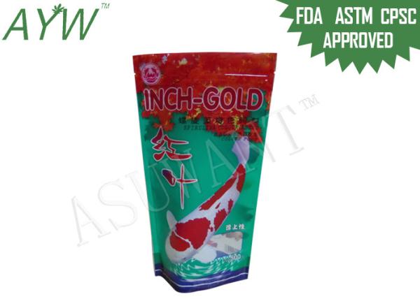 Buy cheap Mylar Foil Pouches For Pet Protein Powder , Plastic Food Packaging Bags For Dog from wholesalers