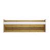 Buy cheap 15KG 80cm Wide Wall Hanging Wooden Rack from wholesalers