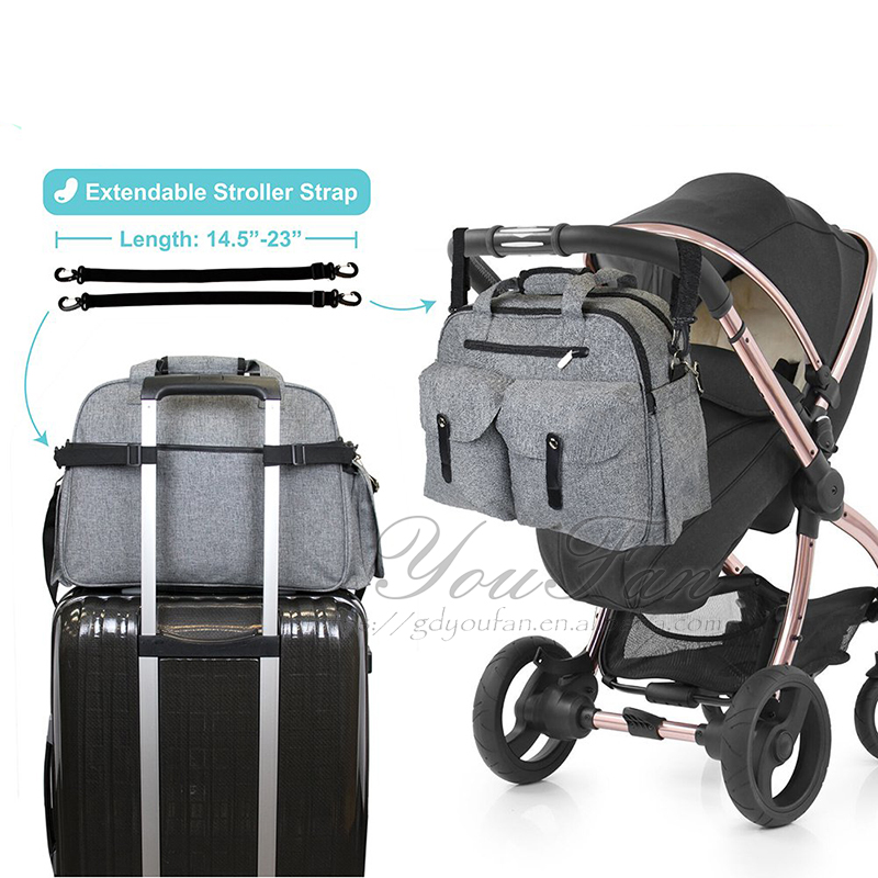 Multi-Function Baby Diaper Tote Bag Maternity Nappy Bag