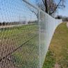 Buy cheap 8 Foot Waterproof hot dipped Galvanized Plastic Coated Chain Link Fence from wholesalers