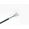Buy cheap PVC + PE Jacket CAT5E FTP Cable , Waterproof 24AWG 2 Pair Shielded Cable from wholesalers
