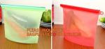 Reusable Vacuum Food Bag Silicone Food Storage Bag Fruits Vegetables Meat