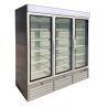 Buy cheap Stand Up Glass Door Freezer With Frameless Triple Glazed Anti-Fog Glass Door from wholesalers