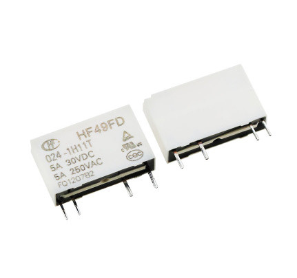 HF49FD-024-1H11 Hongfa original Relay 4 feet 5A 5V 12V 24V HF49FD-024-1H11 Fast dispatch