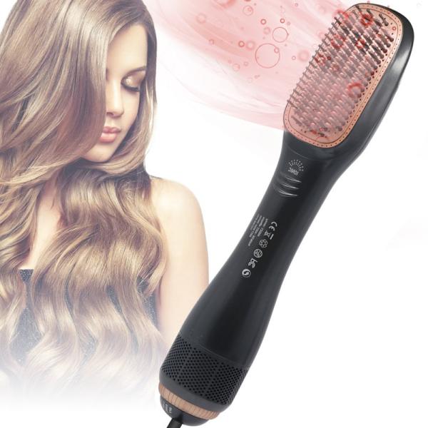 Buy cheap 110V AC Dryer Styler Hot Air Comb , 60Hz Electric Heated Hair Brush from wholesalers