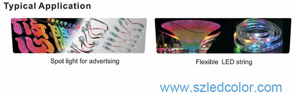 8mm led diode APA106 with vaporous cover