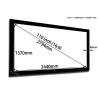 Buy cheap Top Rank 4k Projector Screen 110 Inch Unbent DIY Wall Mount 137x244cm Projection Screens from wholesalers