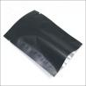 Buy cheap Wholesale zip lock plastic mylar matta black three side seal packaging bag from wholesalers