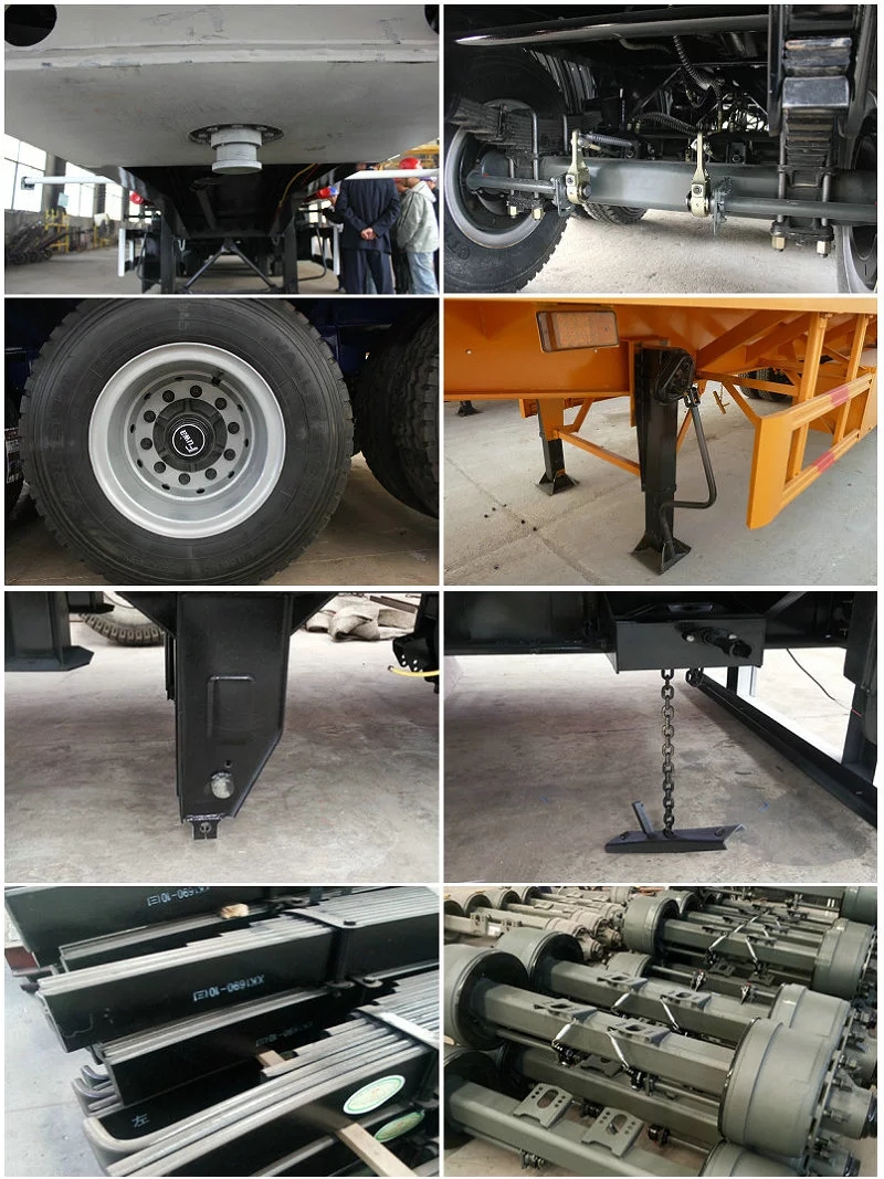 Mechanical Suspension Drop Side Board Sidewall Flatbed Trailer /Side wall truck trailer