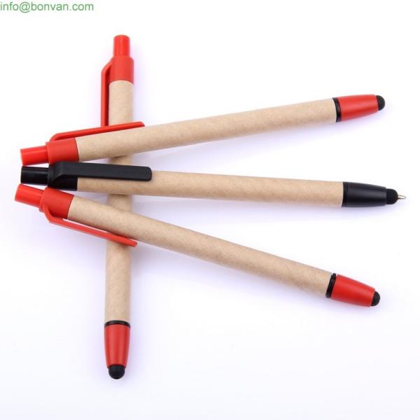 Buy cheap eco paper touch stylus pen,paper stylus touch pen, advertising paper pen from wholesalers