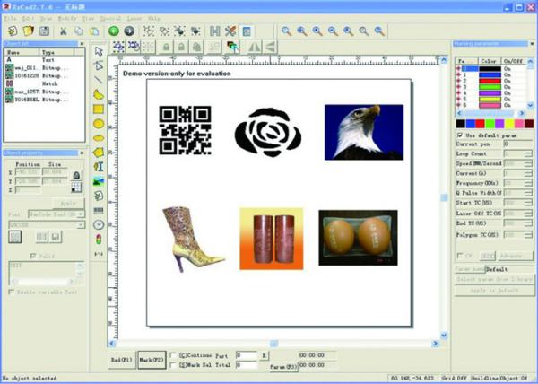 Buy cheap EZCAD2 Laser Engraver Co2 Laser Marking Software for Acrylic , Crytal , Glass Marking from wholesalers