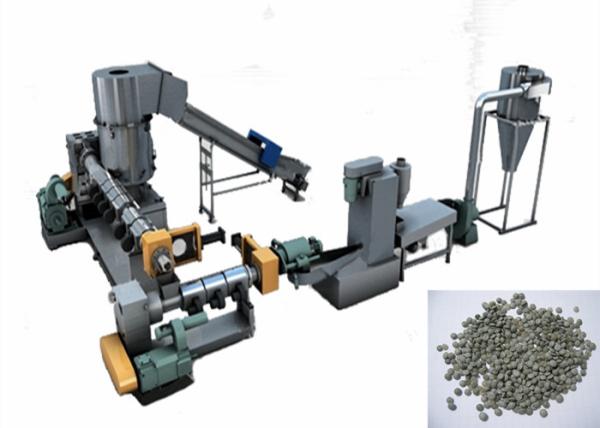Buy cheap PP / PE Plastic Pelletizing Equipment , Water Ring Waste Plastic Recycling Machine from wholesalers