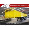 Buy cheap 2 / 3 Axles 40ft Flatbed Side Wall Semi Trailer Fence Height 600mm - 1800mm from wholesalers