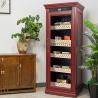 Buy cheap Automatic Humidification Red Solid Wood Electric Cigar Cooler Humidor With Lock from wholesalers
