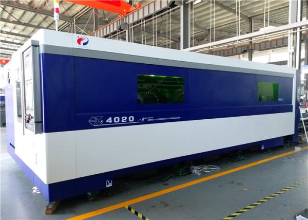 Buy cheap High Power CNC Laser Cutting Equipment , Fiber Optic Laser Cutting Machine from wholesalers