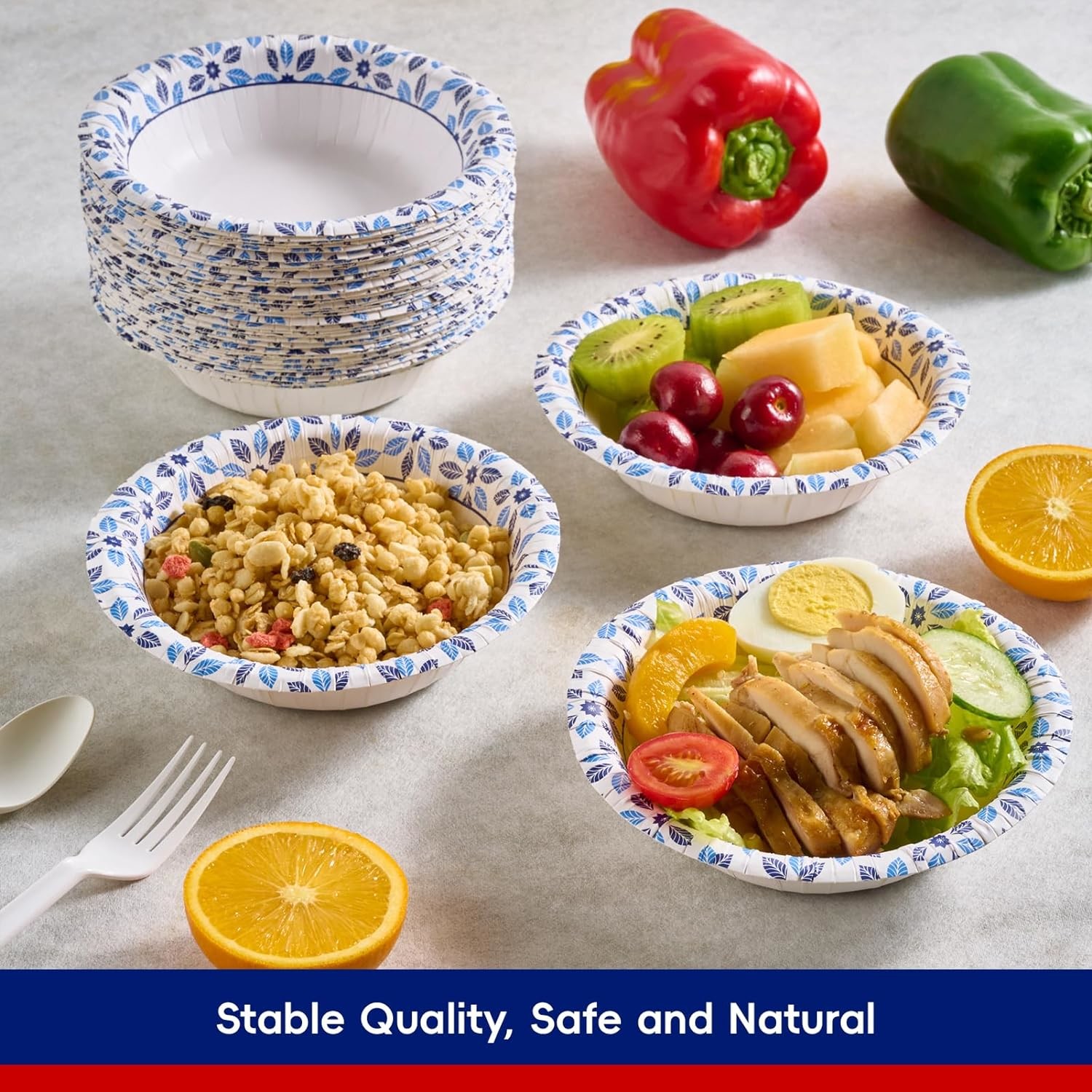 Versatile Paper bowls Cups for Various Food and Beverage Applications