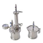 Closed Loop Extraction Machine Mirror Polish Vacuum 45g Mini