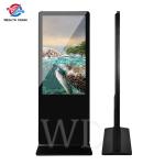 49 Inch 350 Cd/M2 Floor Standing Digital Signage , Stand Alone Digital Signage