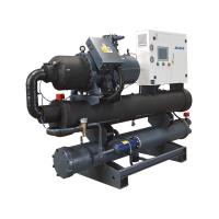 Buy cheap 74m3/h Water Cooled Screw Chiller 210HP 330KW/283800Kcal 79.6KW Compressor product