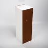 Buy cheap single vodka bottle packaging box Gin Rigid Magnetic Gift Box Cardboard Paper Flip Top Rose Gold wine box from wholesalers