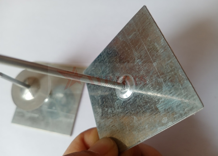 120mm Stick Pin Self Adhesive Insulation Hangers For Rockwool