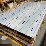 1500mm Super Mirror Stainless Steel Sheet Black Titanium PVD Color 304 Grade