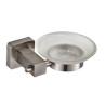 Buy cheap Soap Dish83402 (8159)-Square &Stainless steel 304&Brush &glass & Bathroom Accessories&kitchen,Sanitary Hardware from wholesalers
