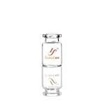 20ml Cosmetic Clear Screw Cap Glass Vials Silk Screen Printing