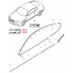 For Bentley Continental GT/Flying Spur Side Word Logo Rear Window Logo Rear