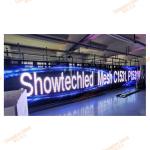 Outdoor 1531 12000cd/Sqm LED Curtain Display Mesh 260V LED Panels For Video Wall