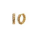 Buy cheap 18K Gold Statement Hoop Earrings Statement 925 Sterling Silver Earrings from wholesalers