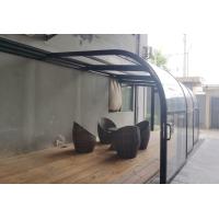 Buy cheap Arc Garden Glass Roof Sunroom Free Standing Prefab 6065 T5 EPDM product