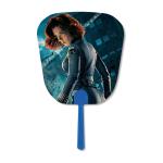 Promotional Gift 3D Lenticular Printed Plastic Hand Fan With Cartoon Picture