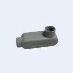 Alu Conduit Body Cover Die Casting Finish Pvc Coated Grey Color With Gaskets