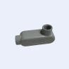 Buy cheap Alu Conduit Body Cover Die Casting Finish Pvc Coated Grey Color With Gaskets from wholesalers