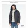 Buy cheap Dark Light Collided Casual Winter Jacket Business Casual Coat Two Faced from wholesalers