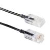 Buy cheap Snagless Slim Run Cat6a Patch Cord RJ45 UTP Pure Bare Copper 10G 30AWG from wholesalers