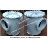 Buy cheap Factory direct desulfurization system special marine carbon steel galvanized main seawater filter AS600 CB/T497-2012 from wholesalers