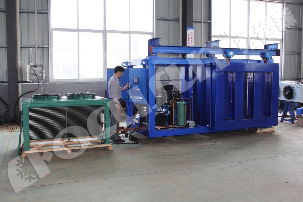 Blue Color Vacuum Cooling for Vegetables and Fruits Video Outgoing-Inspection Provide