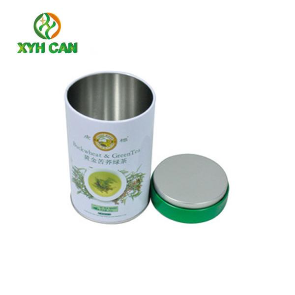 Buy cheap Tea Tin Can Disruptive Innovation Packaging Round Metal bottle Tin Cans For Tea from wholesalers