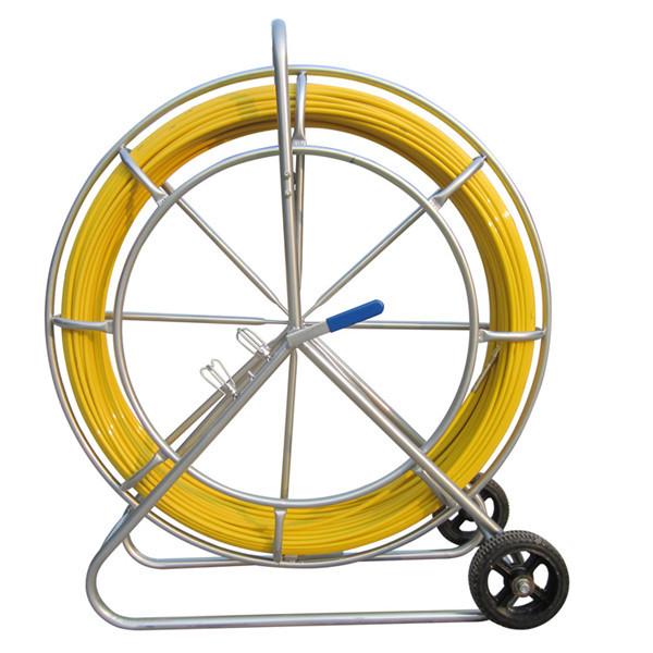 Buy cheap Floor Installation Fiberglass Duct Rodder , 6mm X 100 Meter Cable Pulling Rodder from wholesalers
